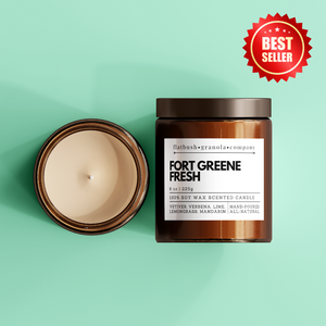 Fort Greene Fresh 100% Soy Wax Candle