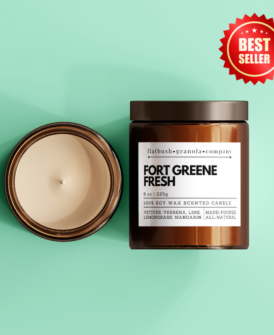 Fort Greene Fresh 100% Soy Wax Candle