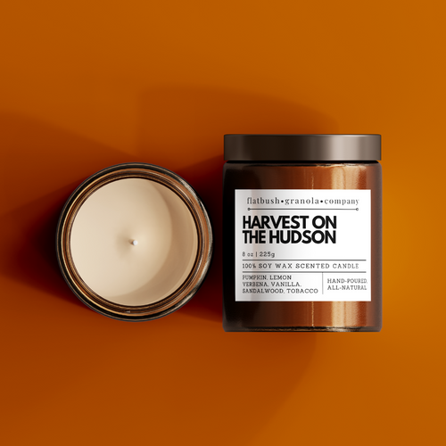 Harvest on the Hudson 100% Soy Wax Candle