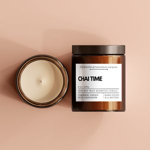 Chai Time 100% Soy Wax Candle